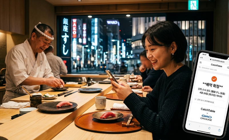 긴자 오마카세 주말 예약