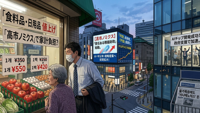 다카이치노믹스가 부를 나비효과