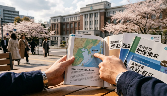 일본 교과서 독도 도발