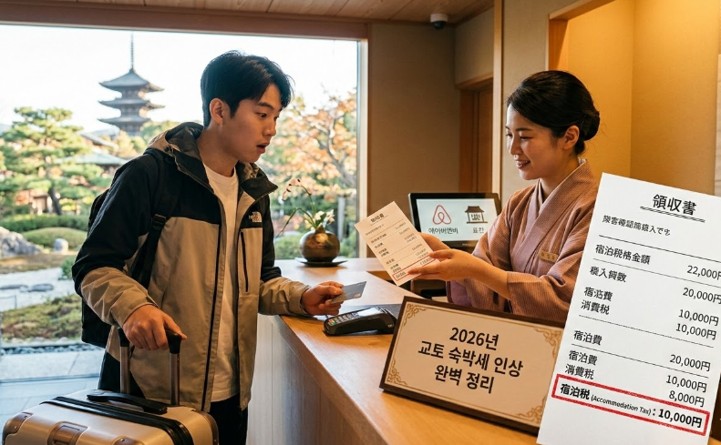 일본 숙박세 핵심