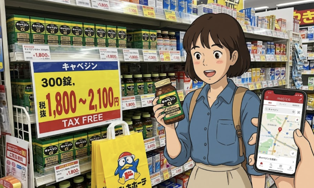 돈키호테 카베진 300정 가격